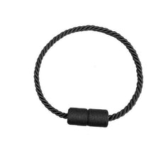 Load image into Gallery viewer, Magnets Curtains Clamps Curtain Holder Tieback Magnetic Clips Hanging Balls Tie Back Home Decoration Accessories Tie Backs Decorative Handmade Rope Holdback Strong Magnetic Holder For Small Thin Sheer Window Treatment 50CM

