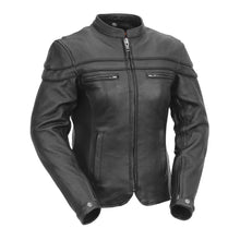 Load image into Gallery viewer, Maiden - Women's Motorcycle Leather Jacket
