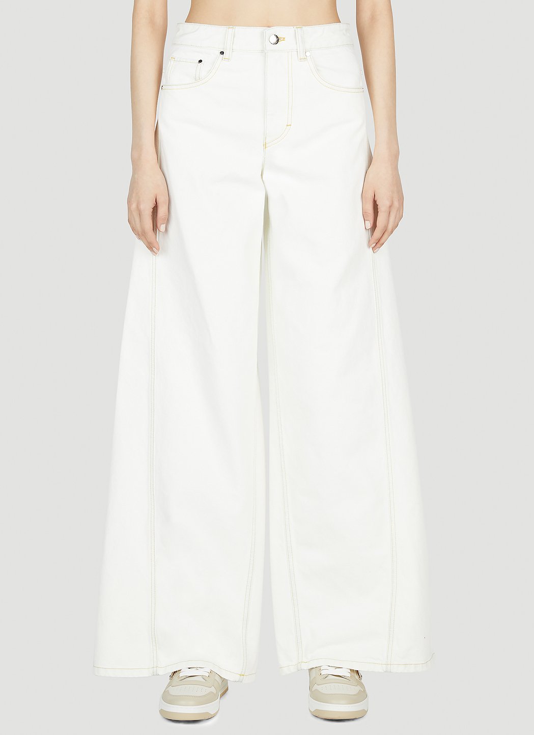 Moncler X Alicia Keys Women Wide Leg Pants
