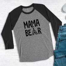 Load image into Gallery viewer, Mama Bear Raglan Tee
