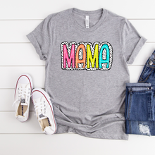 Load image into Gallery viewer, Mama Neon Dalmation Tee OR Sweatshirt
