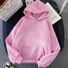 Load image into Gallery viewer, Man Sweatshirt With A Hood Hoodies Ladies Long Sleeve Casual Warm Hoodie Pullover Clothes Unisex Solid Color Print Hoodie Casual Long Sleeve Pullover Hoodie
