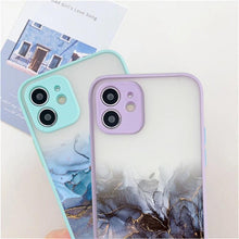Load image into Gallery viewer, Marble Pattern Aesthetic Silicone Ultra Thin Scratch-Resistant Shockproof Mobile Phone Case For iPhone 11 Case Stylish Soft Camera Protective Cover For iPhone 12 Pro Max Mini XR XS Max X 7 8 Plus Case
