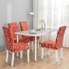 Load image into Gallery viewer, Marble Printed Stretch Chair Cover For Dining Room Office Banquet Chair Protector Elastic Material Armchair Cover  Chair Cover Chair Slipcover Marble Background Texture Parson Chair
