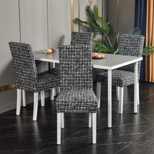 Load image into Gallery viewer, Marble Printed Stretch Chair Cover For Dining Room Office Banquet Chair Protector Elastic Material Armchair Cover  Chair Cover Chair Slipcover Marble Background Texture Parson Chair
