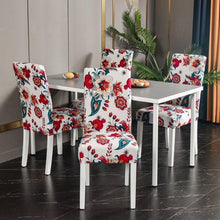 Load image into Gallery viewer, Marble Printed Stretch Chair Cover For Dining Room Office Banquet Chair Protector Elastic Material Armchair Cover  Chair Cover Chair Slipcover Marble Background Texture Parson Chair
