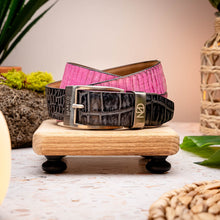 Load image into Gallery viewer, Moncalieri Belt Pink / Gray
