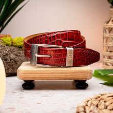 Load image into Gallery viewer, Riccardo Belt Antique Red
