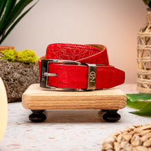 Load image into Gallery viewer, Riccardo Belt Light Red
