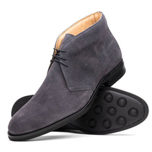 Load image into Gallery viewer, 46-592-GRY MARCO Suede Calfskin Chukka Boot Grey
