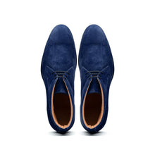 Load image into Gallery viewer, 46-592-NVY MARCO Suede Calfskin Chukka Boot, Navy
