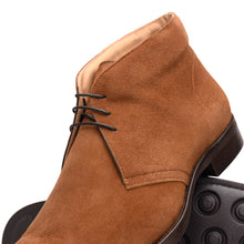 Load image into Gallery viewer, 46-592-TOB MARCO Suede Calfskin Chukka Boot, Tobacco
