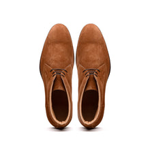 Load image into Gallery viewer, 46-592-TOB MARCO Suede Calfskin Chukka Boot, Tobacco
