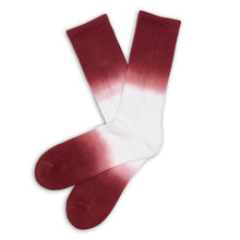 Load image into Gallery viewer, Maroon Dip Casual Socks

