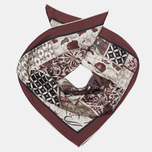 Load image into Gallery viewer, Napoli - Silk Neckerchief - Maroon
