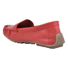 Load image into Gallery viewer, MARY Genuine Leather Women&#39;s Slip On Buckle Loafers
