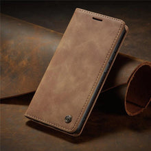 Load image into Gallery viewer, Matte Leather Case for Xiaomi Mi 9T CC9 10T 11T 12T Pro Lite 5G Redmi Note 8 9s 10 11 11S Pro Wallet Flip Cover Poco F3 M3 Pro  Women with Card Holder Kickstand Magnetic Leather Flip Case
