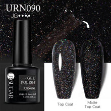Load image into Gallery viewer, Matte Pink Blue Gel Nail Polish Semi Permanent LED Nail Art Design Elegant Warm Colors For Womens

