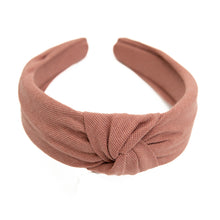 Load image into Gallery viewer, Mauve Knotted Headband
