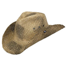 Load image into Gallery viewer, Peter Grimm Maverick - Straw Cowboy Hat
