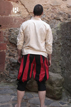 Load image into Gallery viewer, Landsknecht Pants Maximilian Black/Red
