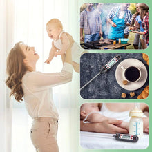 Load image into Gallery viewer, Meat Thermometer Digital Cooking Food Digital Candy Cooking Thermometer Kitchen Cooking Thermometer Instant Read for BBQ Grill Oil Milk Bath Water Deep Fry Kitchen BBQ Probe Water Milk Oil Liquid Oven Digital Temperature Sensor Meter Thermocouple

