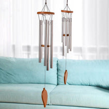 Load image into Gallery viewer, Memorial Wind Chimes for Outside Deep Tone Antique Outdoor Sympathy Wind-Chime Resonant 6 Tubes Wind Chime Bells Wind Hanging Living  Elegant Chime Home Decor Gift Car Outdoor Yard Garden Metal Wind Music
