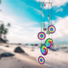 Load image into Gallery viewer, Memorial Wind Chimes Rainbow Maker Window Hanging Sun Catcher Wind Chimes Decoration For Patio Balcony Garden Wall Hanging Ornament Decor
