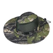 Load image into Gallery viewer, Men Adjustable Sun Hats Camouflage Tactical Cap Camo Men Outdoor Caps Sports Summer UV Protection One Size Fishing Hat Hiking Hunting Hats
