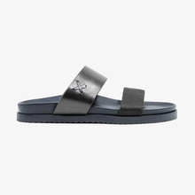 Load image into Gallery viewer, Men's Black Cinturini Sandal
