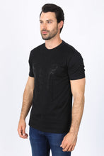 Load image into Gallery viewer, Mens Modern Fit Stretch Crystals T-Shirt
