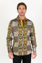 Load image into Gallery viewer, Satin Cotton/Spandex Long Sleeve Shirt - Black
