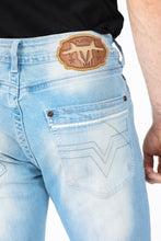 Load image into Gallery viewer, Holt Men&#39;s Blue Boot Cut Jeans
