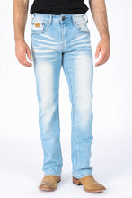 Load image into Gallery viewer, Holt Men&#39;s Blue Boot Cut Jeans
