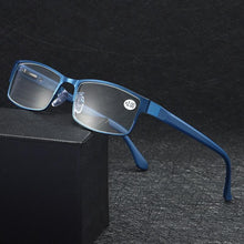 Load image into Gallery viewer, Men Blue Business Glasses Reading Glasses For Women Titanium Eye Glasses Male Hyperopia New  Glasses Frame Sunglasses For Ladies Eyewear Frame Sun Glasses For Women Men
