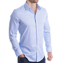 Load image into Gallery viewer, goTIELESS Ultimate Dress Shirt (Blue Diamond)
