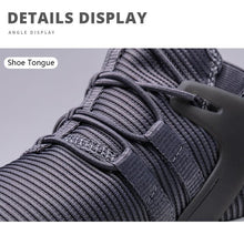 Load image into Gallery viewer, Men Blue Running Shoes Lightweight Breathable Mesh Soft Women Outdoor Sneakers Slip On Outdoor Jogging Walking Tennis Sport Shoes Fashion Sneakers For Workout
