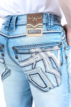 Load image into Gallery viewer, Holt Men&#39;s Blue Slim Boot Cut Jeans

