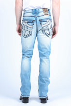 Load image into Gallery viewer, Holt Men&#39;s Blue Slim Boot Cut Jeans
