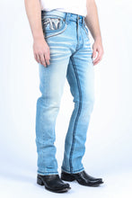 Load image into Gallery viewer, Holt Men&#39;s Blue Slim Boot Cut Jeans
