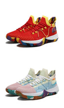 Load image into Gallery viewer, Men Breathable Basketball Shoes Shockproof High Top Sneakers Cushioning Sport Shoes Outdoor Training Ankle Boots Lightning Professional Anti Slip Sports Shoes For Running Walking Sport
