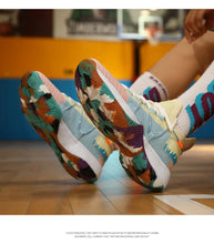 Load image into Gallery viewer, Men Breathable Basketball Shoes Shockproof High Top Sneakers Cushioning Sport Shoes Outdoor Training Ankle Boots Lightning Professional Anti Slip Sports Shoes For Running Walking Sport
