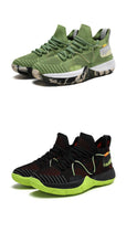 Load image into Gallery viewer, Men Breathable Basketball Shoes Shockproof High Top Sneakers Cushioning Sport Shoes Outdoor Training Ankle Boots Lightning Professional Anti Slip Sports Shoes For Running Walking Sport
