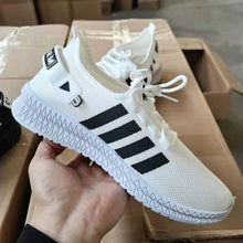 Load image into Gallery viewer, Men Breathable Sneakers Casual Lightweight Running Trainers Mesh Comfortable Sport Fashion Lace Up Mens Mesh Flats Comfortable Walking Mens Sneakers
