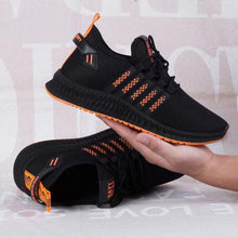 Load image into Gallery viewer, Men Breathable Sneakers Casual Lightweight Running Trainers Mesh Comfortable Sport Fashion Lace Up Mens Mesh Flats Comfortable Walking Mens Sneakers
