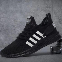 Load image into Gallery viewer, Men Breathable Sneakers Casual Lightweight Running Trainers Mesh Comfortable Sport Fashion Lace Up Mens Mesh Flats Comfortable Walking Mens Sneakers
