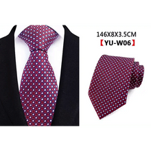 Load image into Gallery viewer, Men Business Elegant Necktie Design Silk Wedding Tie For Men Office Mens Fashion Formal Tie
