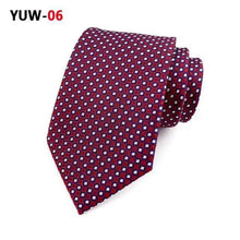 Load image into Gallery viewer, Men Business Elegant Necktie Design Silk Wedding Tie For Men Office Mens Fashion Formal Tie

