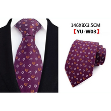 Load image into Gallery viewer, Men Business Elegant Necktie Design Silk Wedding Tie For Men Office Mens Fashion Formal Tie
