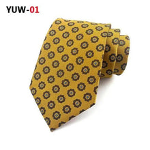 Load image into Gallery viewer, Men Business Elegant Necktie Design Silk Wedding Tie For Men Office Mens Fashion Formal Tie
